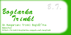 boglarka trinkl business card